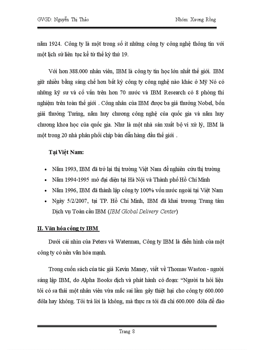 image for page Van hóa IBM