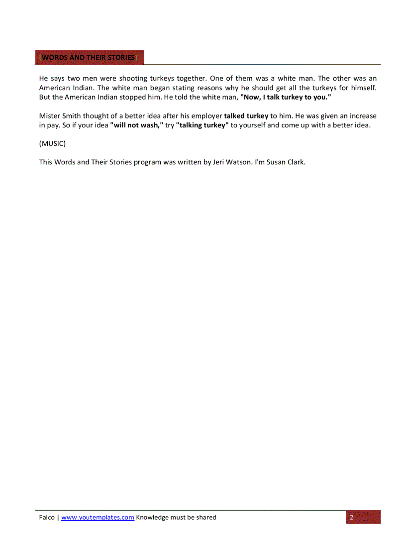 image for page WORDS AND THEIR STORIES It Will Not Wash Does It Work or Not