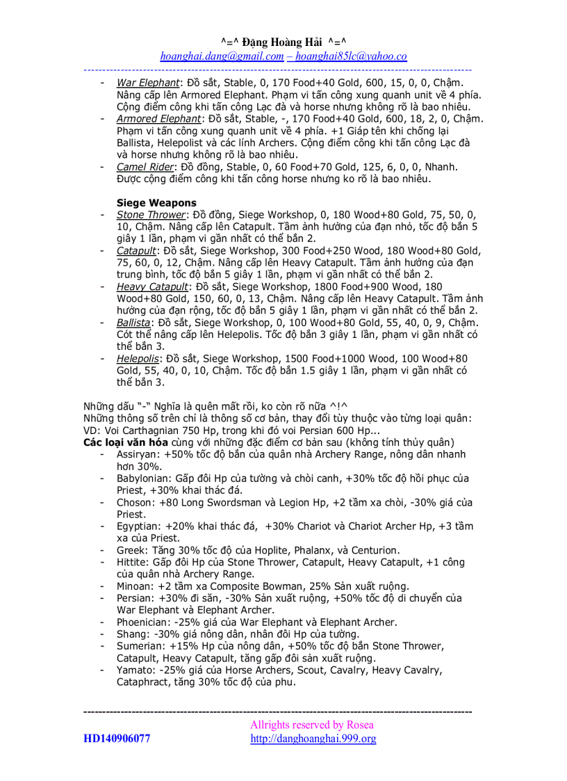 image for page Ebook Cách chơi game AOE