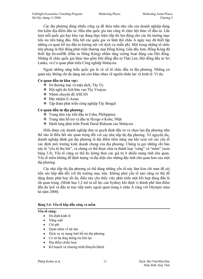 image for page Các địa phương tiếp thị mình như thế nào