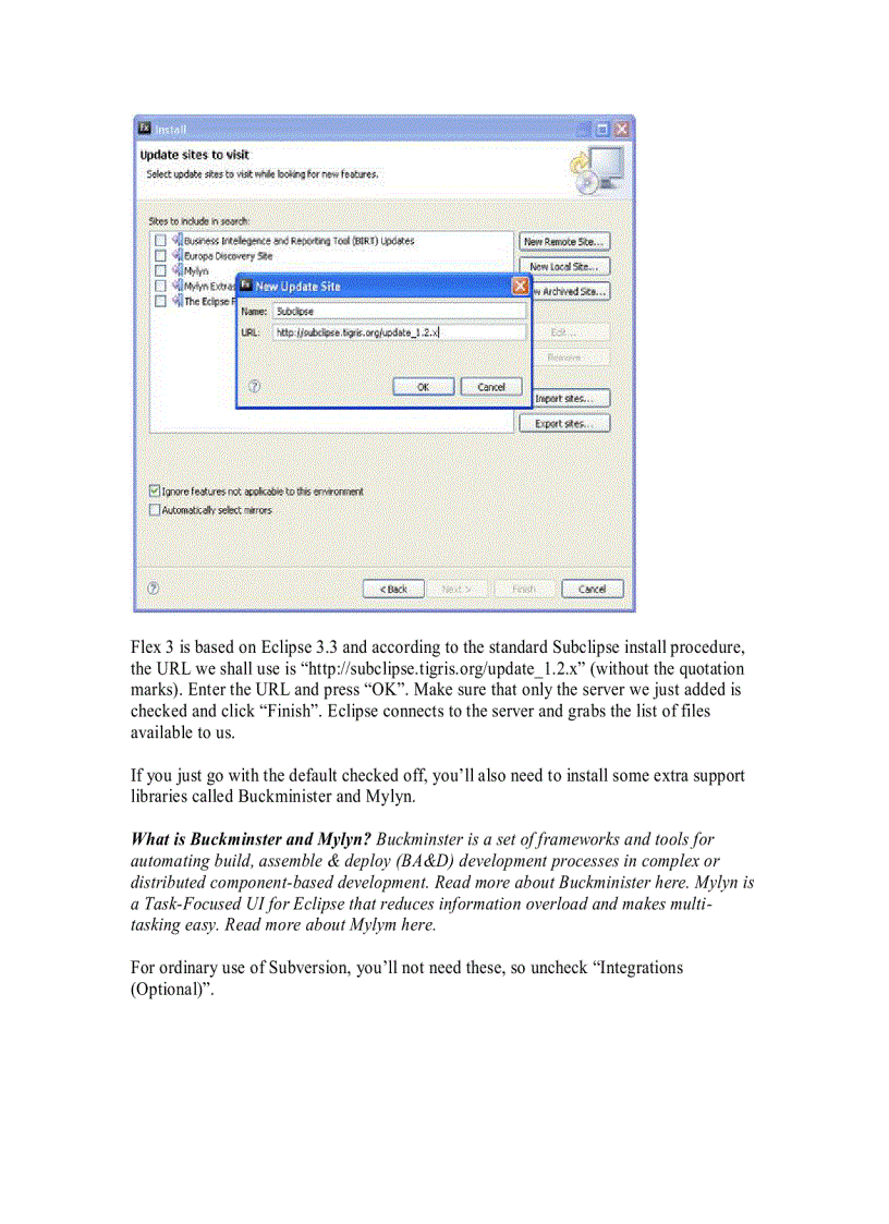 image for page Cài svn trên flex builder 3