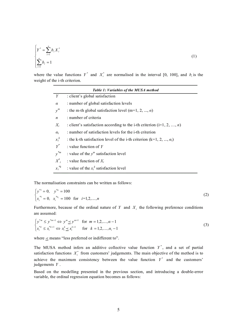 image for page Modelling importance preferences in customer satisfaction surveys