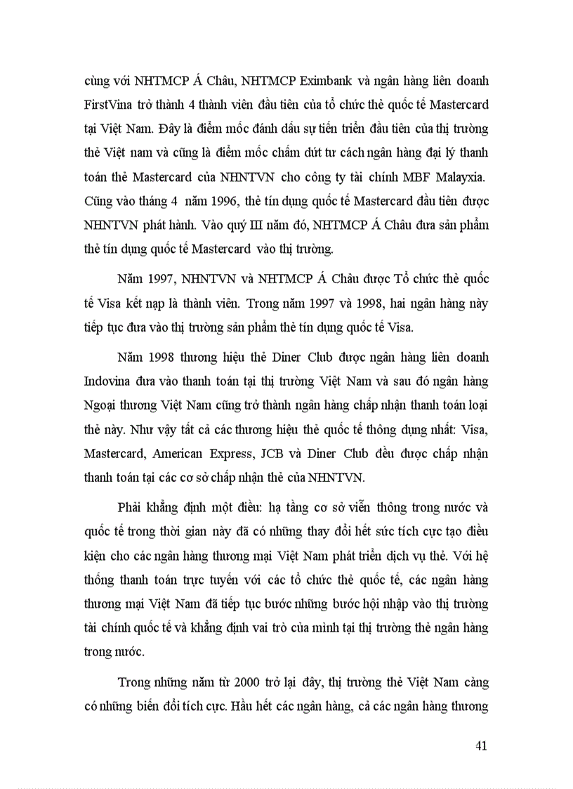 image for page Giải pháp hạn chế rủi ro trong hoạt động kinh doanh thẻ tại ngân hàng Ngoại thương Việt Nam