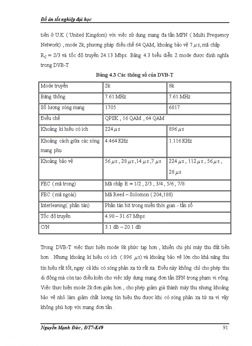 image for page Kỹ thuật OFDM và vấn đề đồng bộ trong OFDM