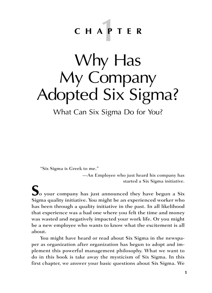 image for page Six Sigma for Everyone