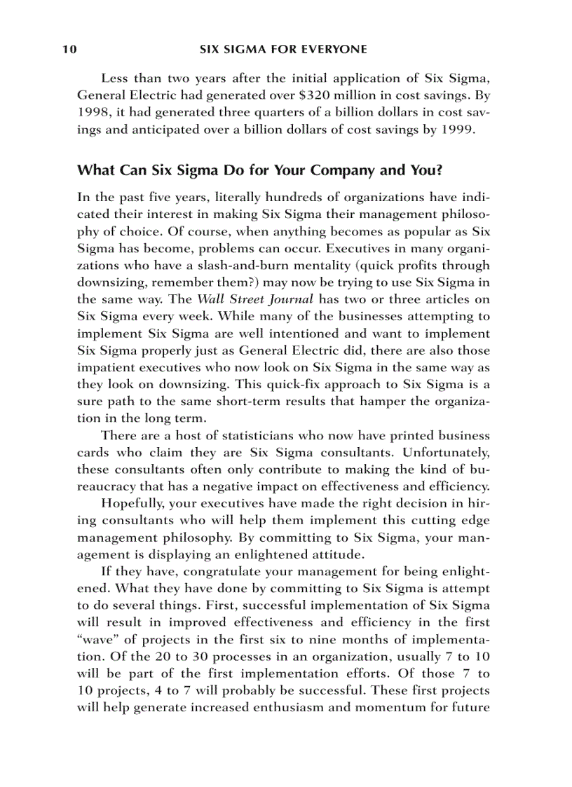 image for page Six Sigma for Everyone