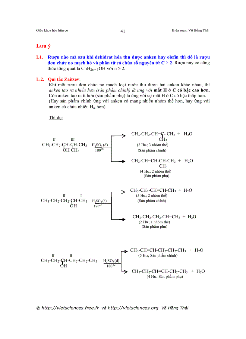 image for page Chương trình Hóa học III ANKEN ALCEN OLEFIN DỒNG ĐẲNG ETILEN