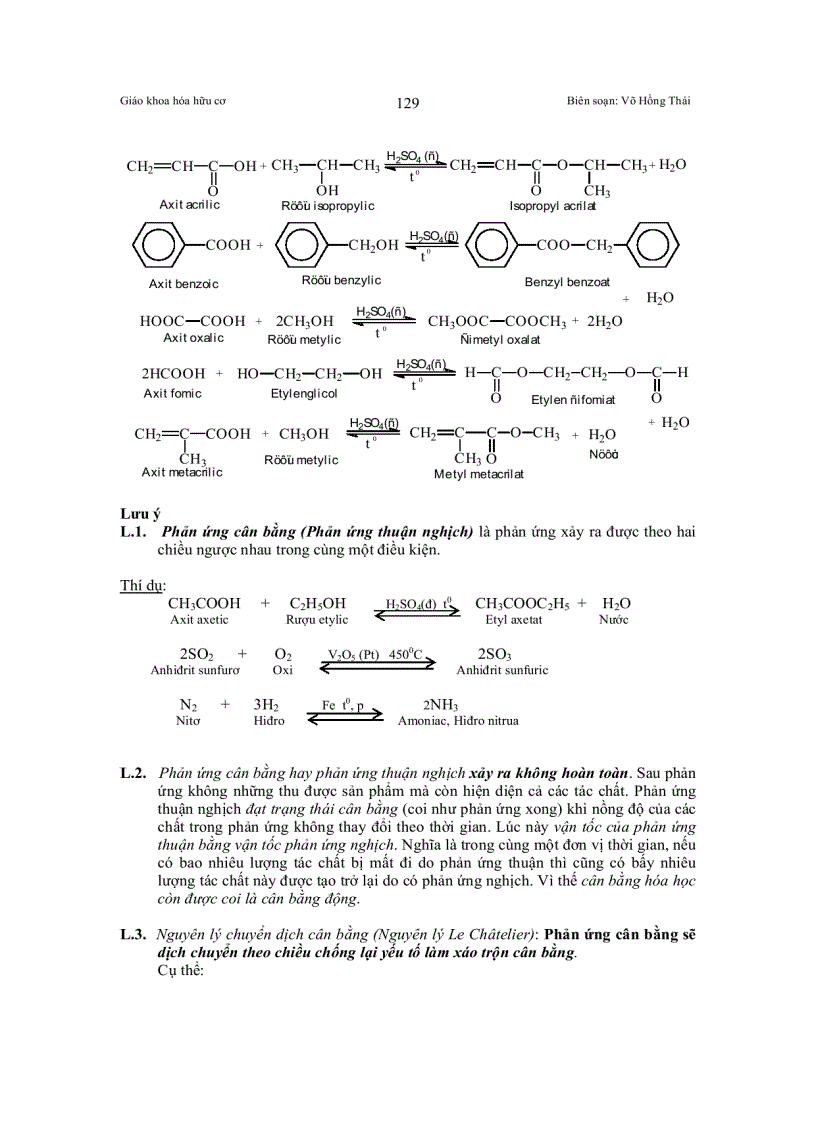 image for page Bài giảng RƯỢU ĐƠN CHỨC AlCOL ĐƠN CHỨC
