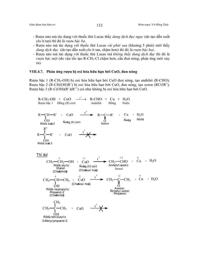 image for page Bài giảng RƯỢU ĐƠN CHỨC AlCOL ĐƠN CHỨC