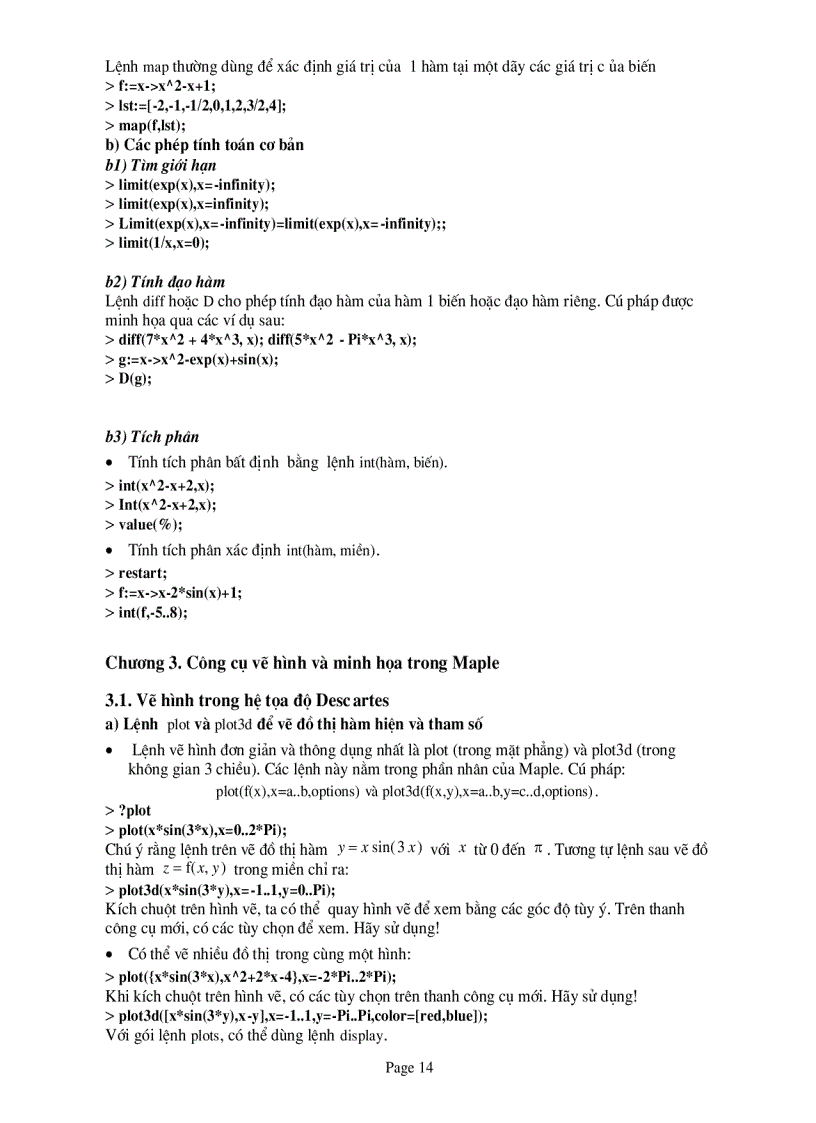 image for page Sử dụng Maple trong học tập nghiên cứu và giảng dạy toán