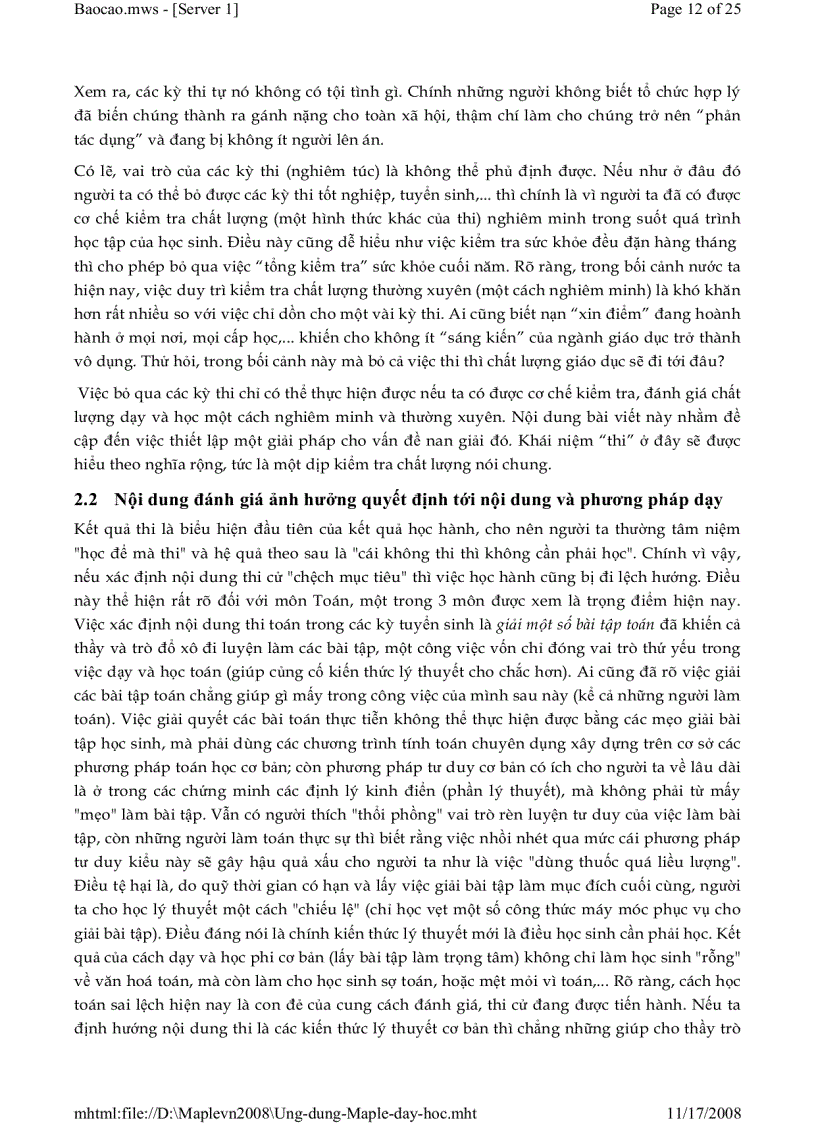 image for page Sử dụng máy tính trong giảng dạy và đánh giá chất lượng học tập