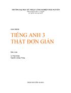 GIÁO TRÌNH TIẾNG ANH Lê Thái Huân Nguyễn Quang Trung TRƯỜNG ĐẠI HỌC KỸ THUẬT CÔNG NGHIỆP THÁI NGUYÊN
