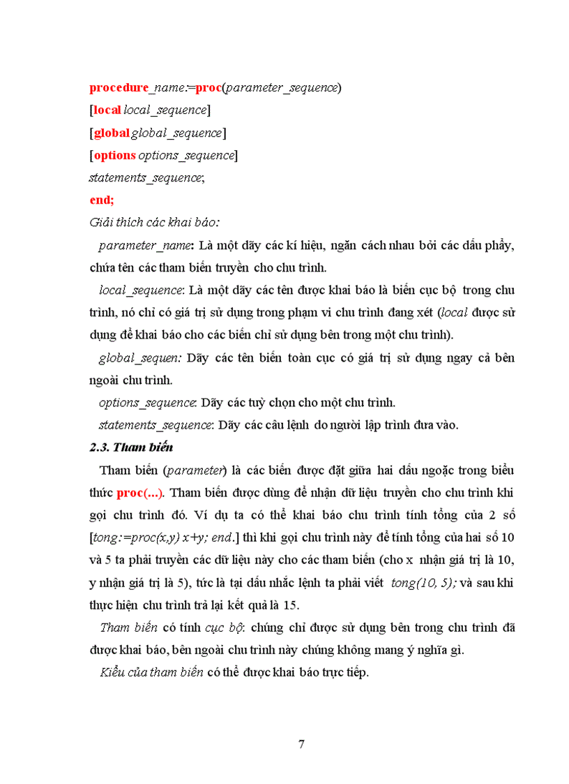 image for page Lập trình trên maple