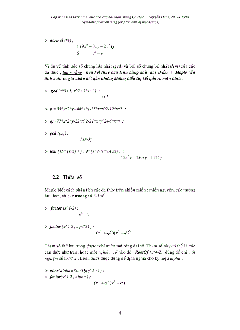 image for page Lập trình toán hình thức cho các bài toán trong cơ học