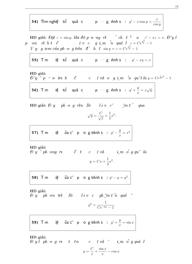 image for page Bài tập phương trình vi phân
