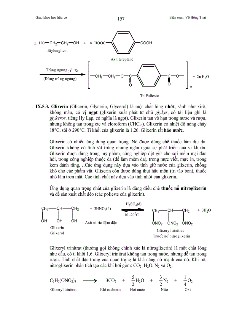 image for page Chuyên đề RƯỢU ĐA CHỨC ANCOL ĐA CHỨC