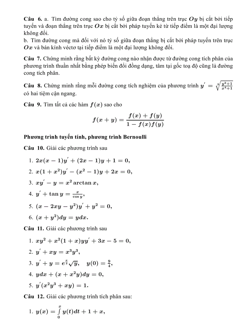 image for page Bài tập phương trình vi phân có phân loại