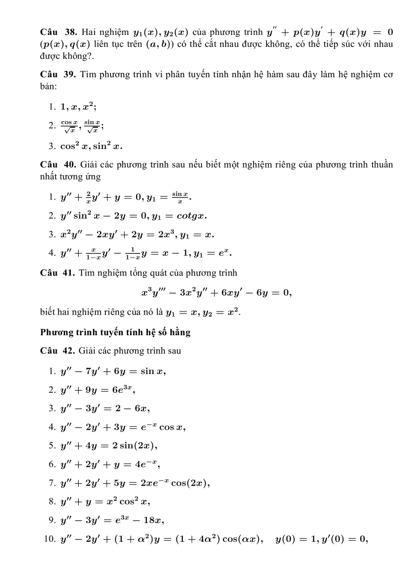 image for page Bài tập phương trình vi phân có phân loại