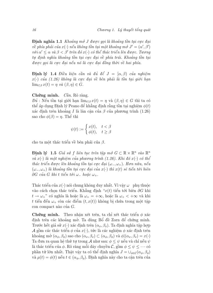 image for page Giáo trình phương trình vi phân