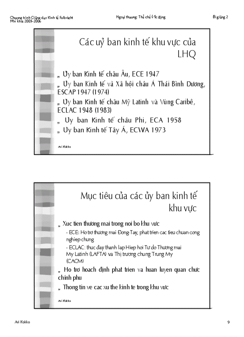 image for page Các định chế thương mại toàn cầu và khu vực