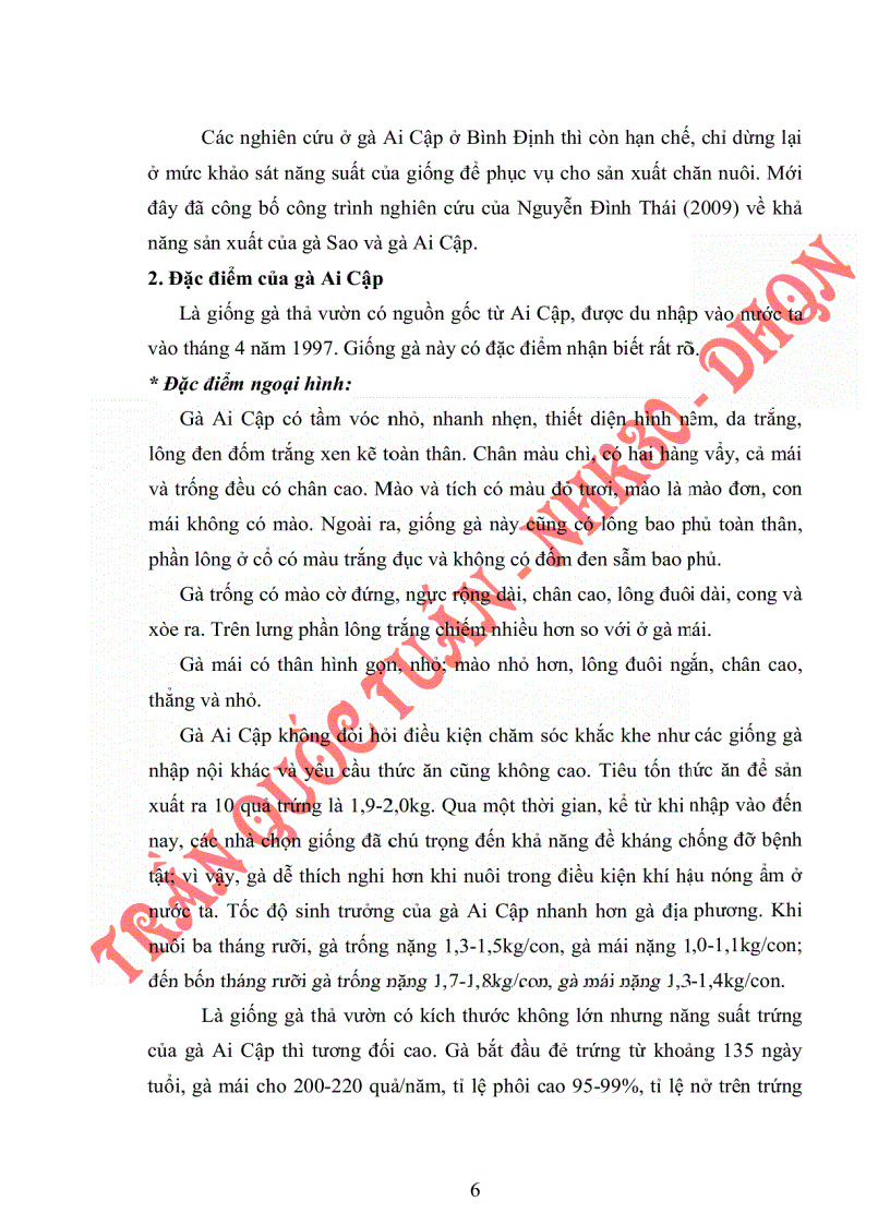 image for page Tìm hiểu quy trình nuôi đặc điểm sinh học của gà ai cập nuôi tại trạm thực nghiêm vật nuôi diêu tri