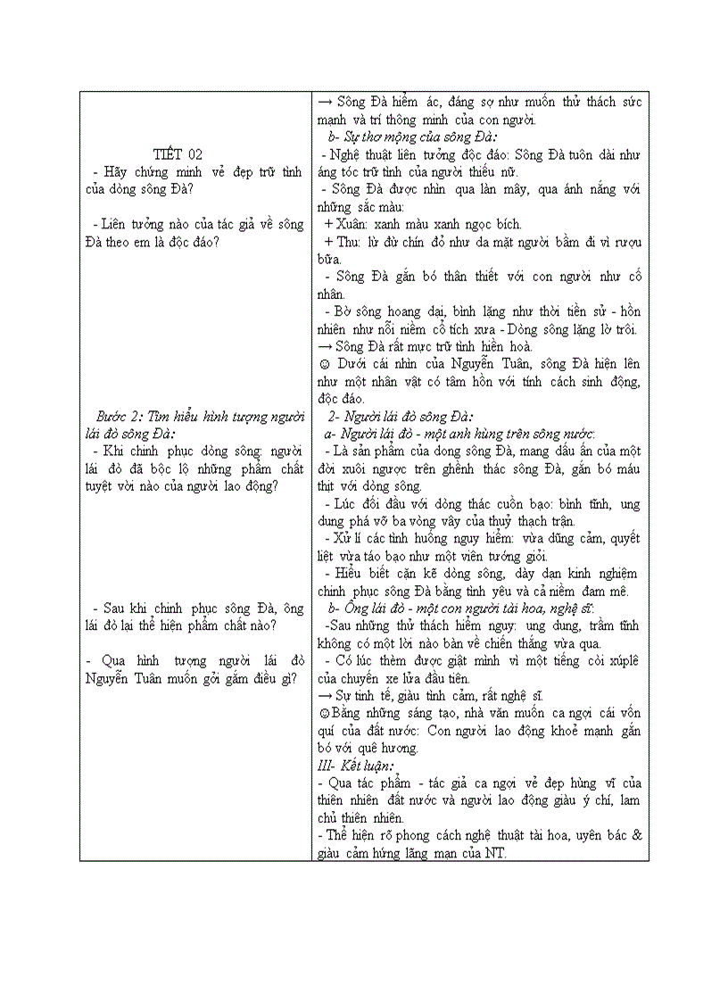 image for page Đọc văn NGƯỜI LÁI ĐÒ SÔNG ĐÀ