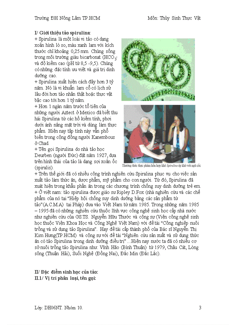 image for page Kĩ thuật trồng tảo Spirulina