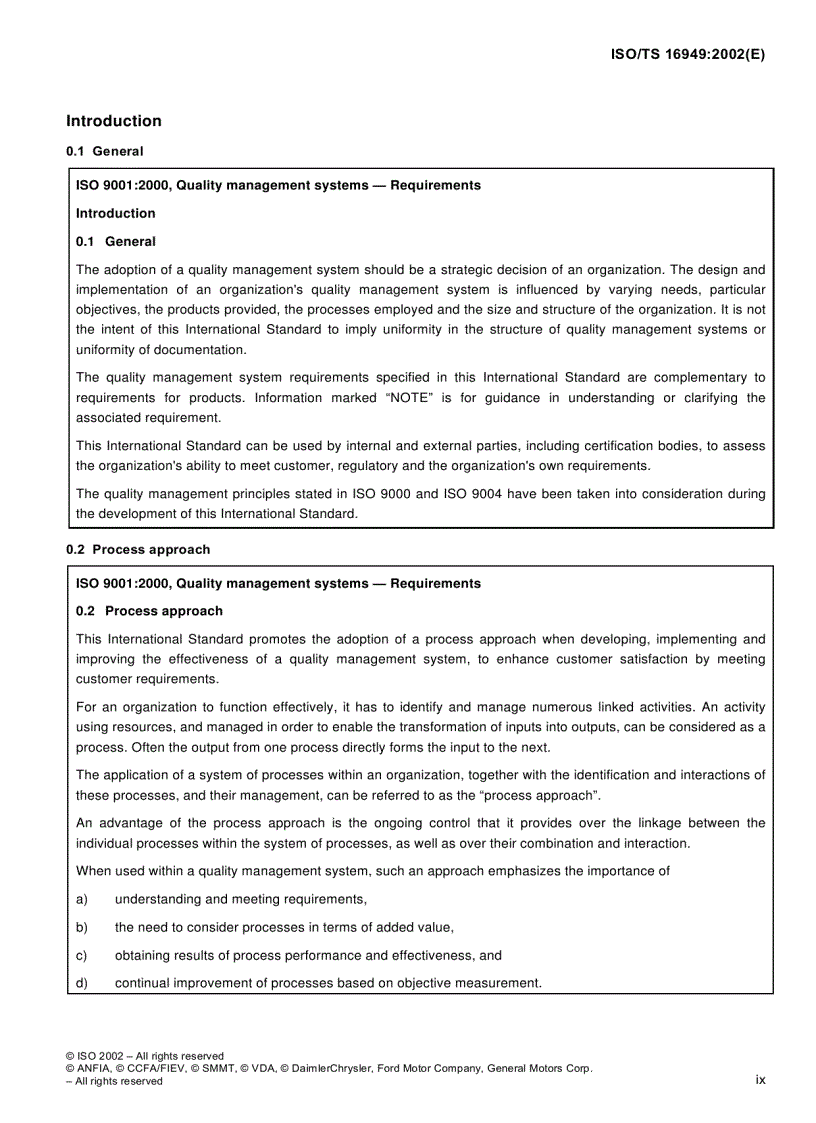 image for page ISO TS16949 2002 English version