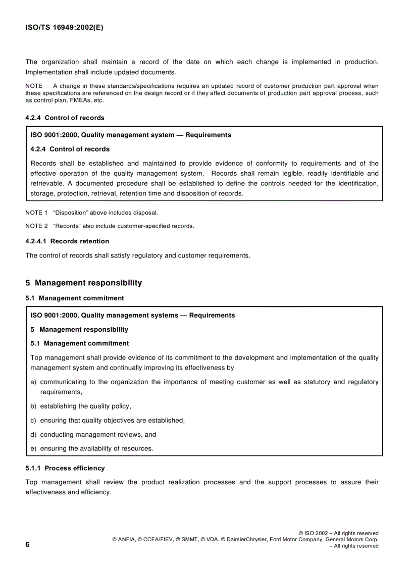 image for page ISO TS16949 2002 English version