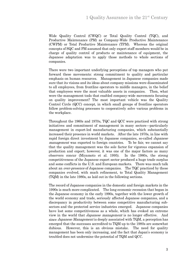 image for page Handbook for TQM v QCC