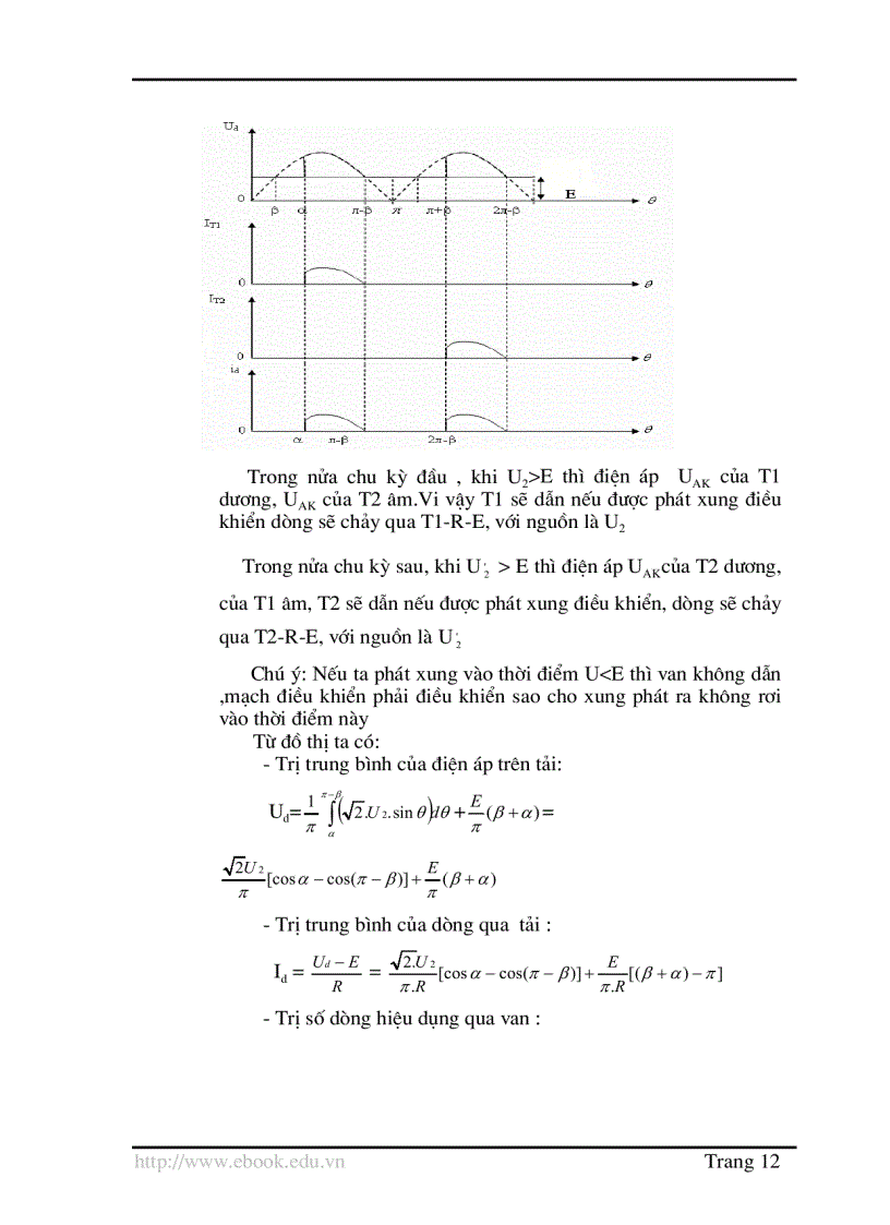 image for page Thiết kế nguồn nạp ác quy Bộ nguồn phải đảm bảo hai chế độ nạp nạp ổn định dòng điện và nạp ổn điện áp Khi ác quy đã đầy phải ngắt nguồn nạp