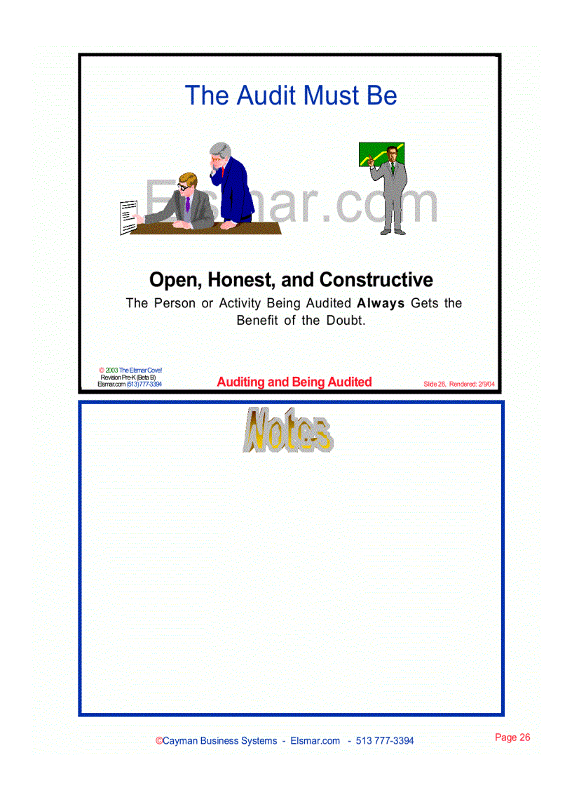 image for page The Quality Audit Auditing and Being Audited