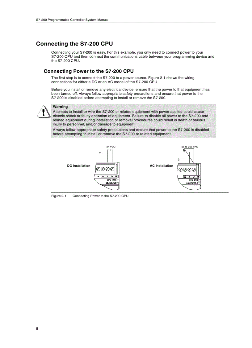 image for page Plc s7 200