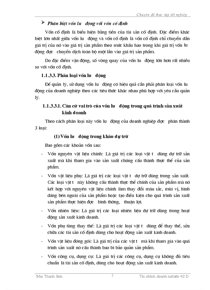image for page Luận văn Một số giải pháp nâng cao hiệu quả sử dụng vốn lưu động tại Công ty Sông Đà 10