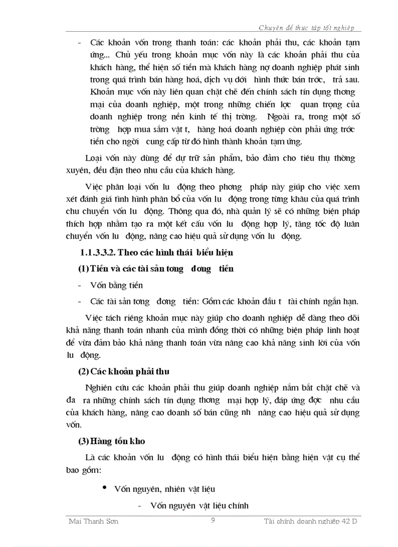 image for page Luận văn Một số giải pháp nâng cao hiệu quả sử dụng vốn lưu động tại Công ty Sông Đà 10