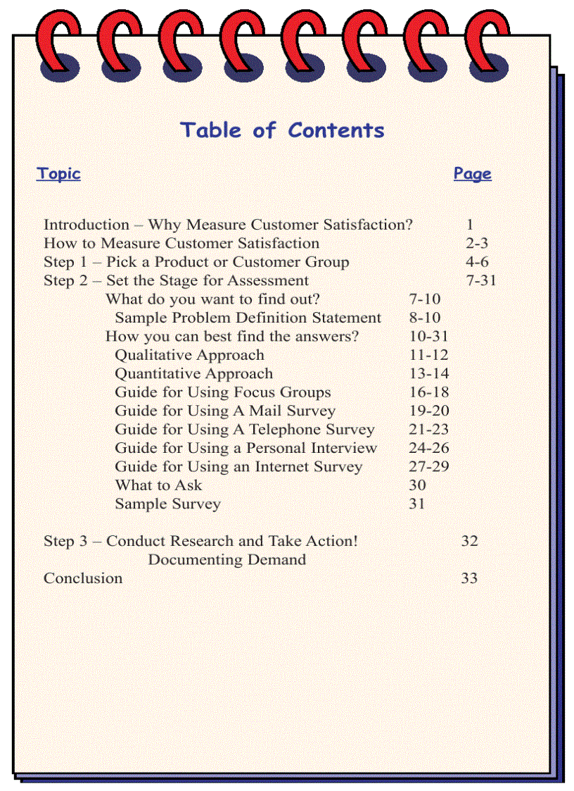 image for page Customer Satisfaction Made Easy A plan for actively listening to customers of Labor Market Information Products and Services