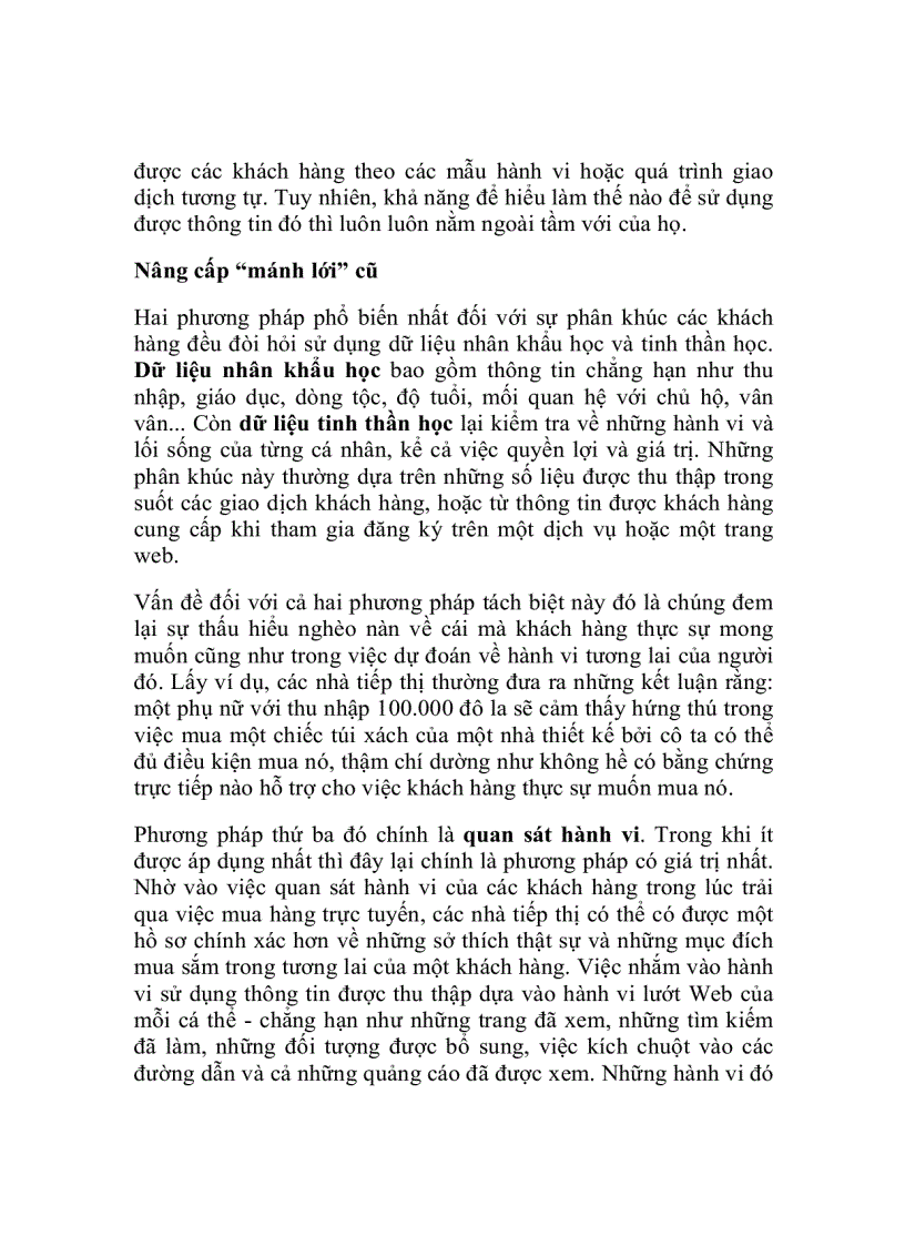 image for page Làm thế nào để chuyển dữ liệu thương mại điện tử thành vàng