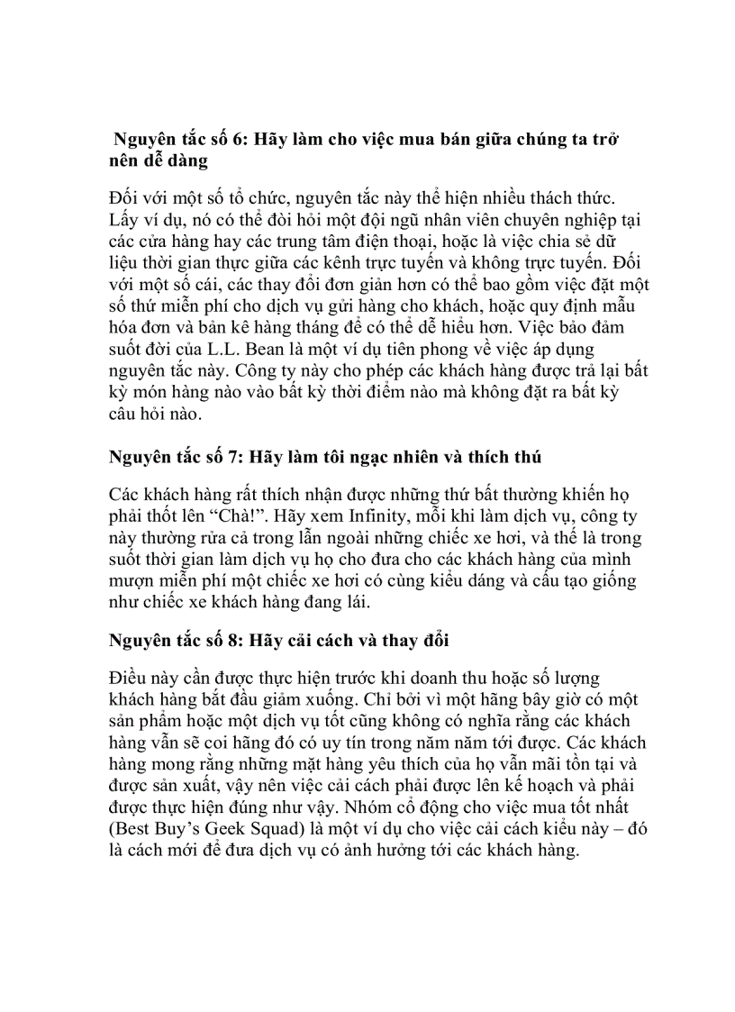 image for page Khách hàng muốn gì 10 nguyên tắc mới về kinh nghiệm phục vụ khách hàng