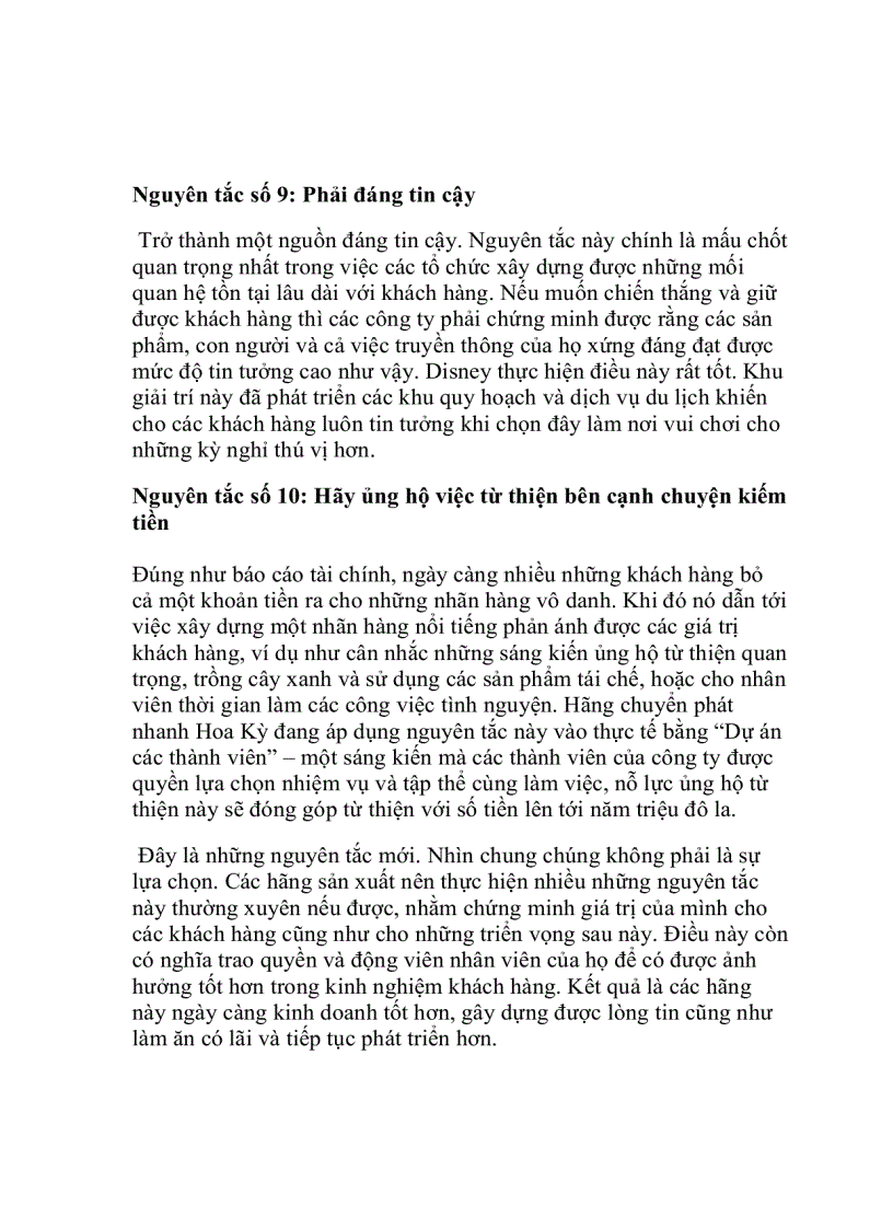 image for page Khách hàng muốn gì 10 nguyên tắc mới về kinh nghiệm phục vụ khách hàng