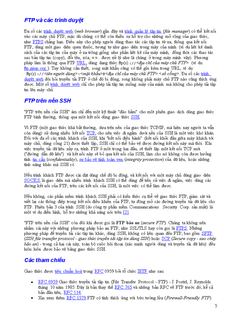 image for page Giáo trình DREAMWEAVER8 Bài 8 FTP SFTP WEB DAV là gì