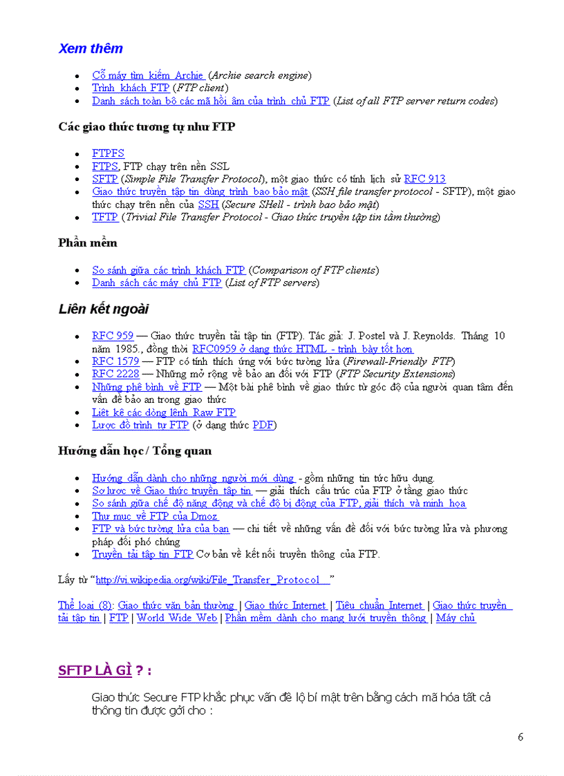 image for page Giáo trình DREAMWEAVER8 Bài 8 FTP SFTP WEB DAV là gì