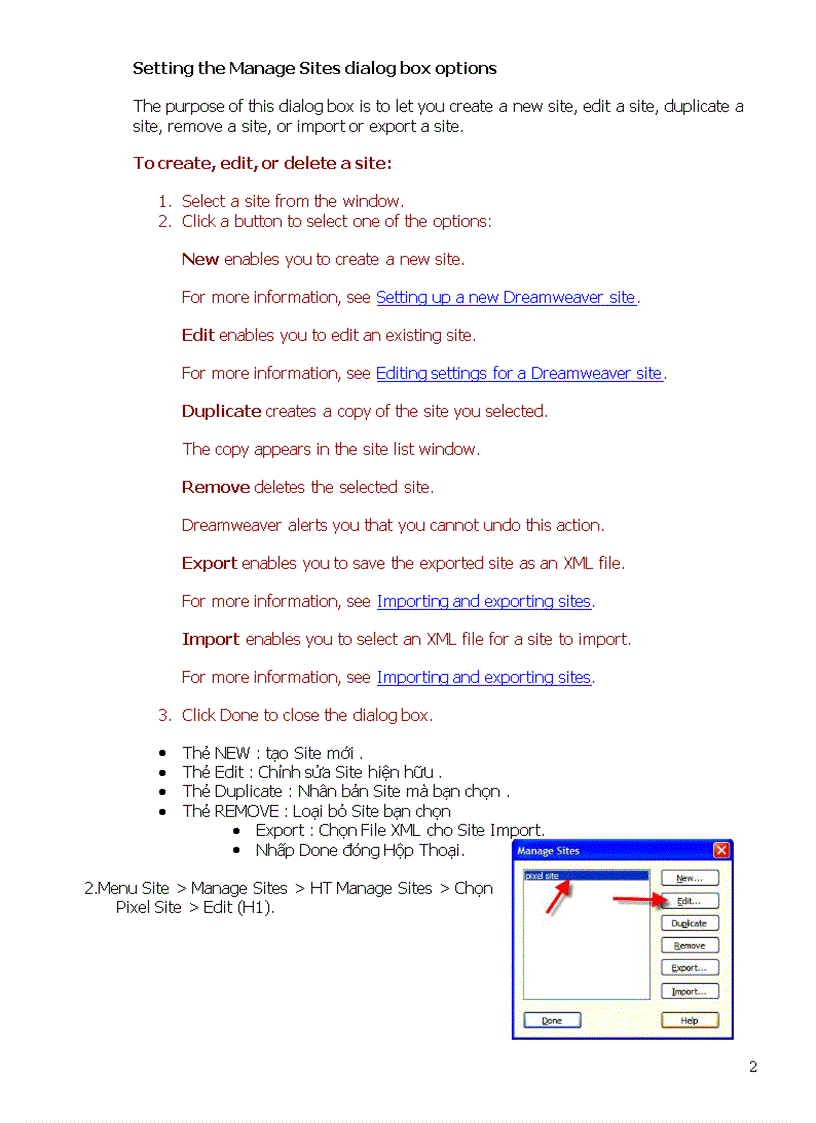 image for page Giáo trình DREAMWEAVER8 Bài 9 FTP SFTP WEBDA là gì 2