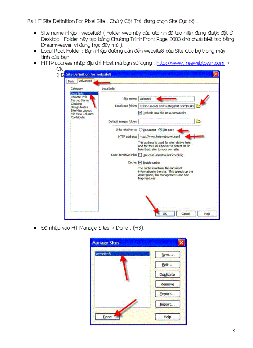 image for page Giáo trình DREAMWEAVER8 Bài 9 FTP SFTP WEBDA là gì 2