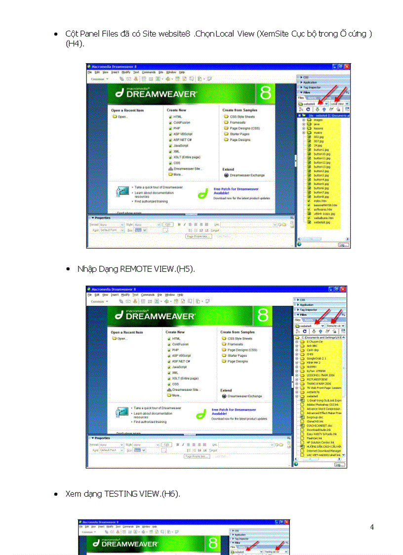 image for page Giáo trình DREAMWEAVER8 Bài 9 FTP SFTP WEBDA là gì 2