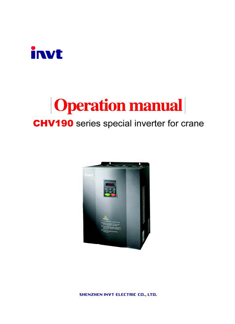 image for page Tài Liệu Biến Tần INVT CHV190