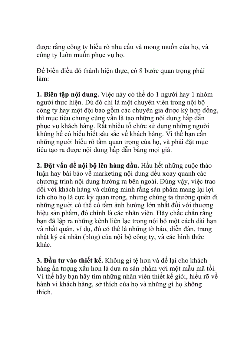 image for page Tám bước dẫn tới thành công của marketing nội dung