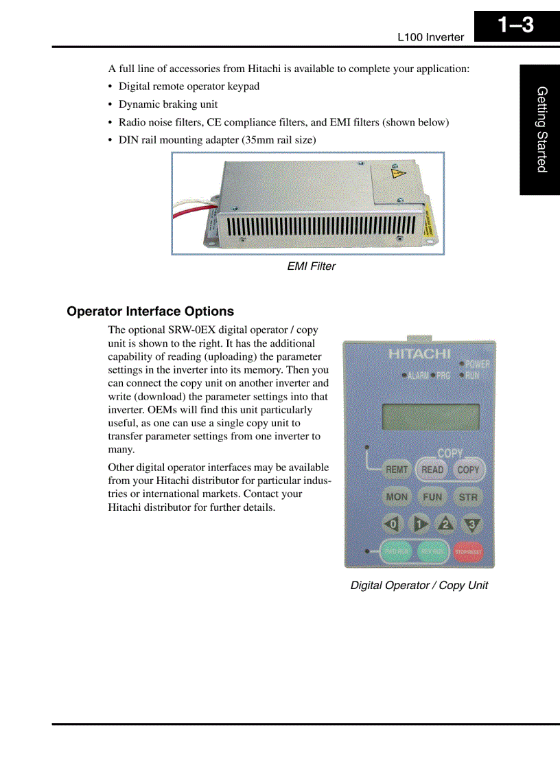 image for page Tài Liệu Biến Tần Hitachi L100 Manual