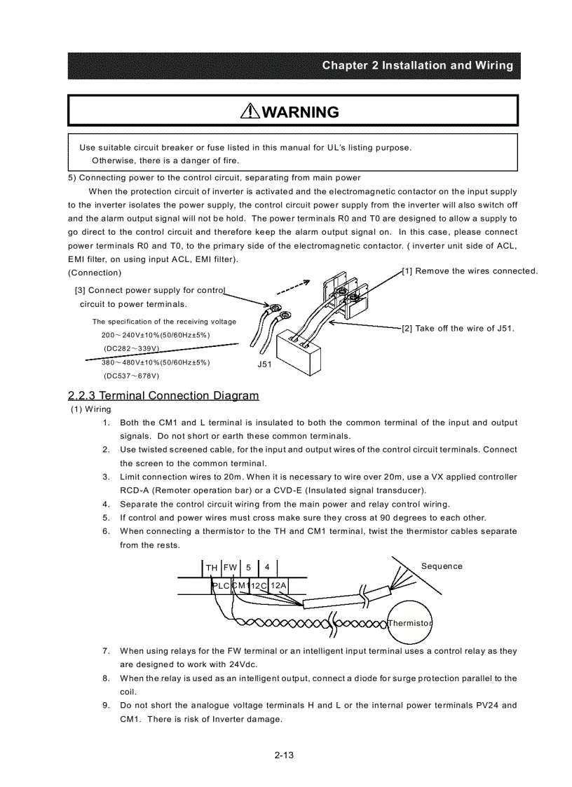 image for page Tài Liệu Biến Tần Hitachi L300p Manual