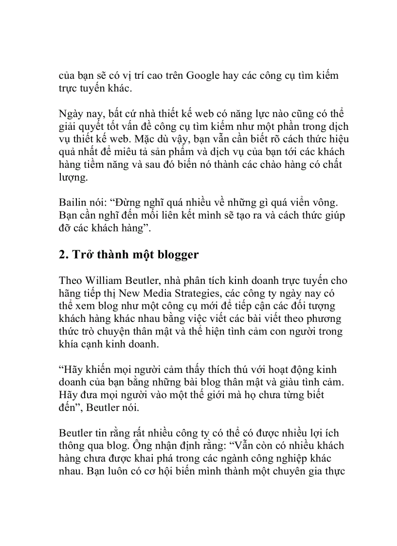 image for page Bốn giao tiếp trực tuyến đem lại sự chú ý cho sản phẩm