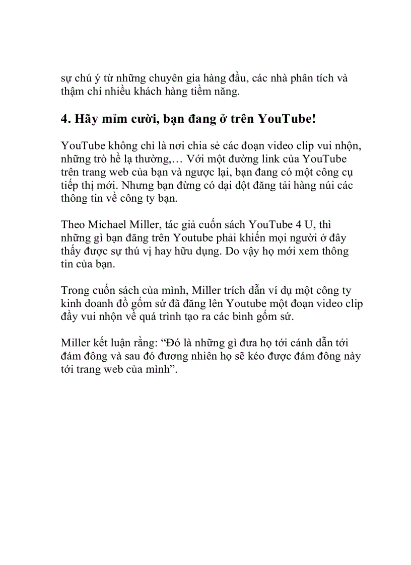 image for page Bốn giao tiếp trực tuyến đem lại sự chú ý cho sản phẩm